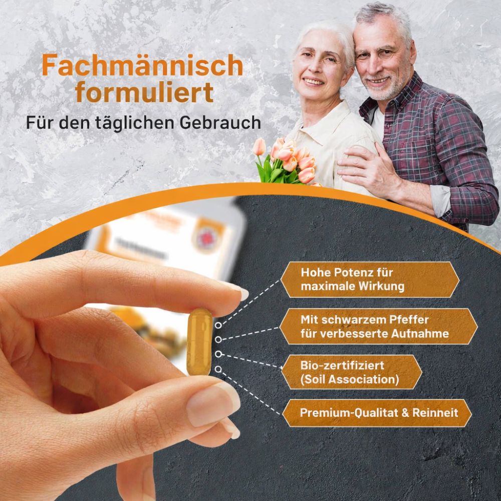 Prowise Healthcare Bio-Kurkuma-Curcumin 720 mg · 120 Kapseln – Bild 2