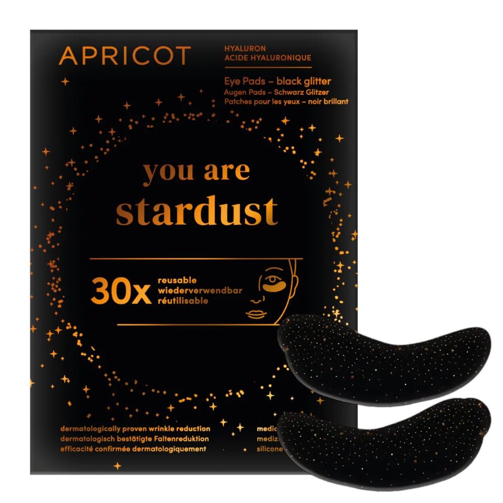 APRICOT I Glitzer Augenpads mit Hyaluron - 30 Behandlungen