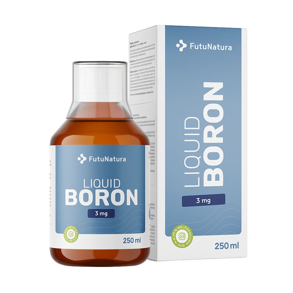 FutuNatura | Bor 3 mg – Unterstützung für den Körper - flüssig - 250 ml