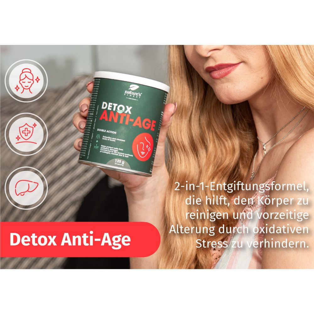 Nature's Finest I Detox Anti-Age - 2-in-1-Schönheits-Entgiftungsformel