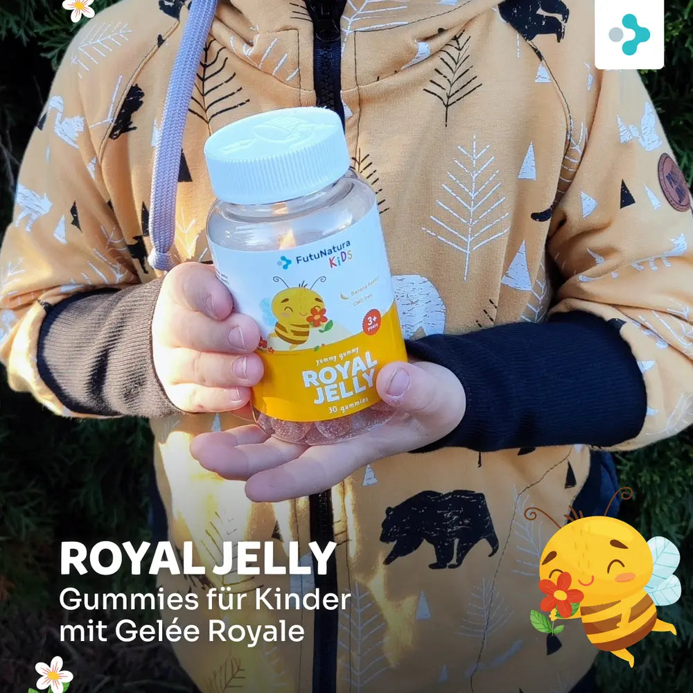 FutuNatura | KIDS Bienchen Set (150 Gummibärchen) Omega 3 - Royal - Vitamin C
