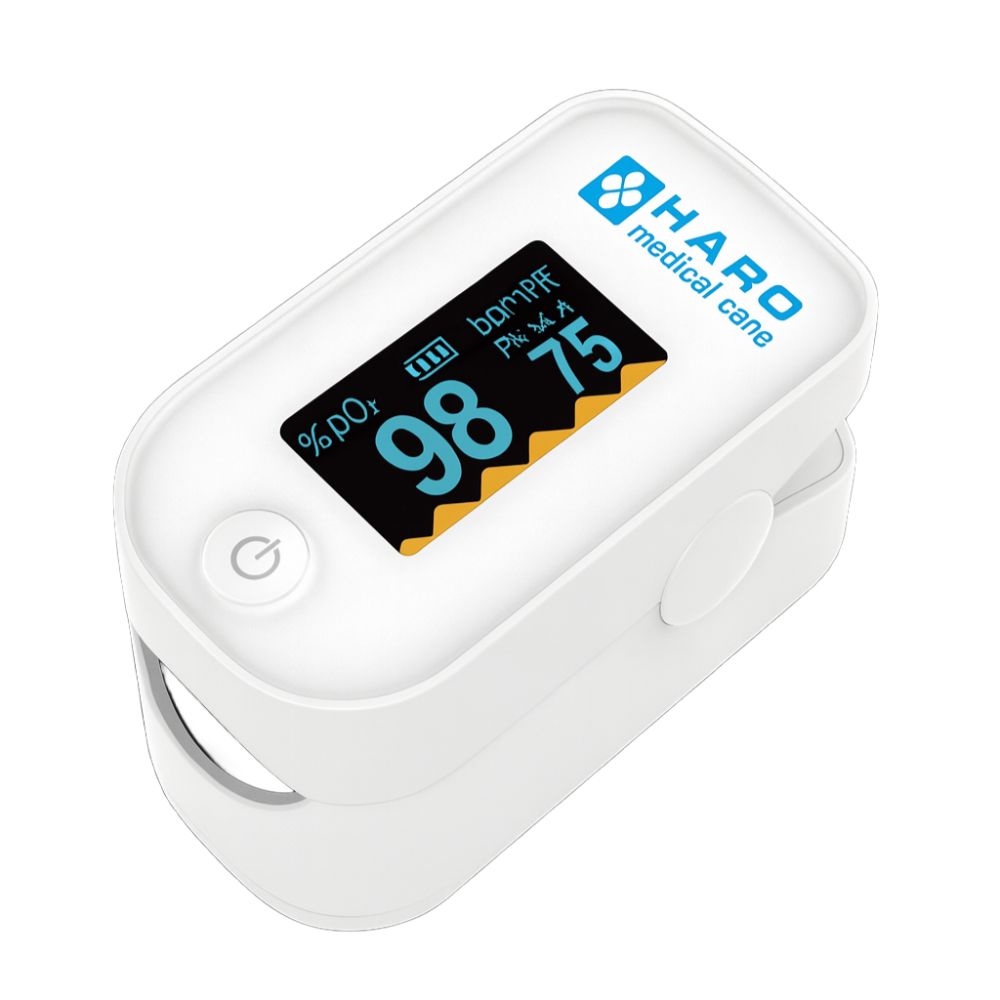Haro | Finger-Pulsoximeter zur Messung der SpO₂ & Herzfrequenz