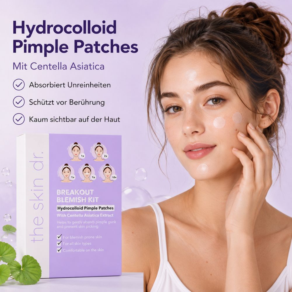 NEU: The Skin Dr. | Premium Gesichts-Patches mit Centella XL Aktionsset