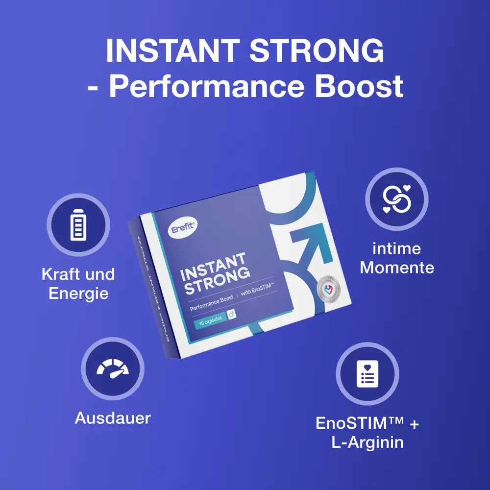 Erefit | Zeit zu zweit mit Woman Libido Power & Instant Strong – 2er Set für Paare