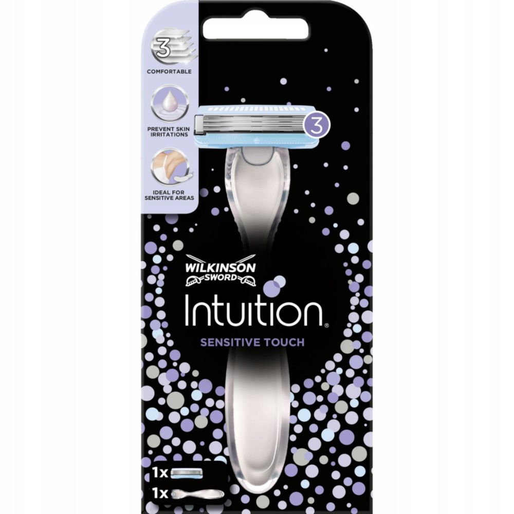 Wilkinson | Rasierer Intuition Sensitive Touch - 1 Rasierergriff + 1 Klinge