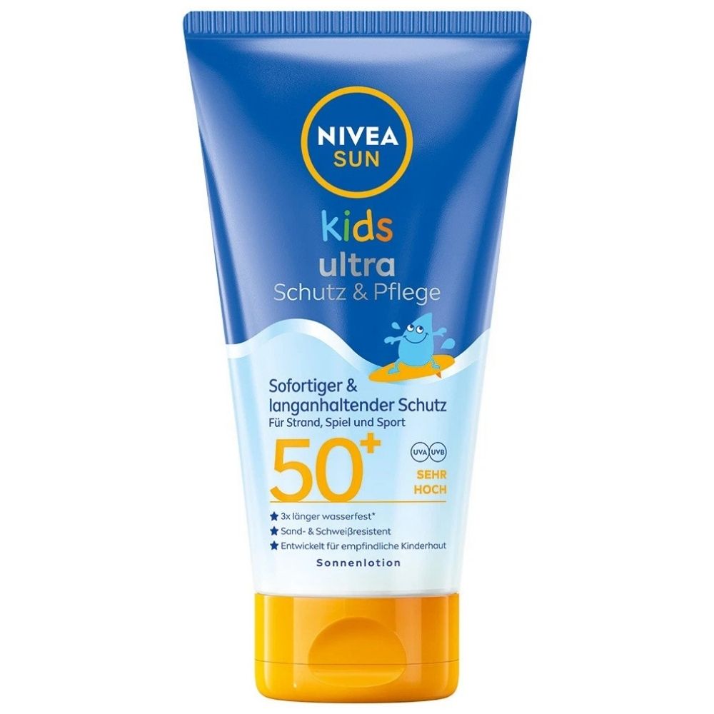 NIVEA SUN Kids Ultra Schutz & Pflege Sonnenlotion LSF 50+ - 150ml