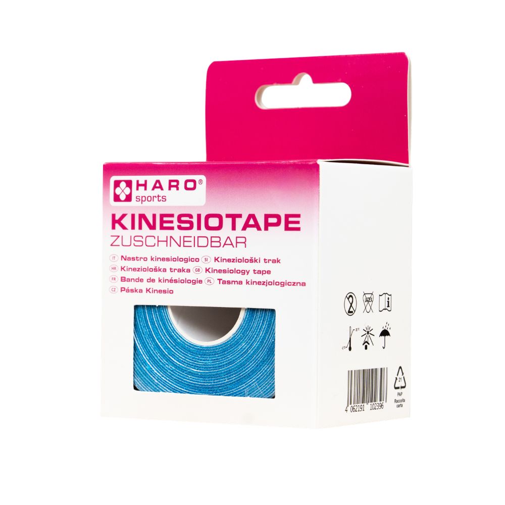 Haro | Kinesiotape auf der Rolle - 1 Rolle (ca. 5 cm x 5 m)