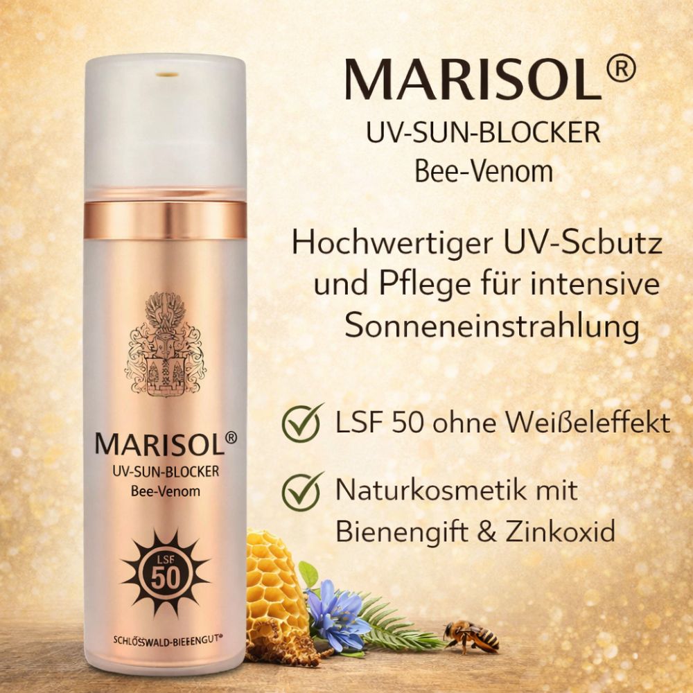 Schloßwald-Bienengut MARISOL® UV-Sun-Blocker LSF 50 · 50ml – Bild 2