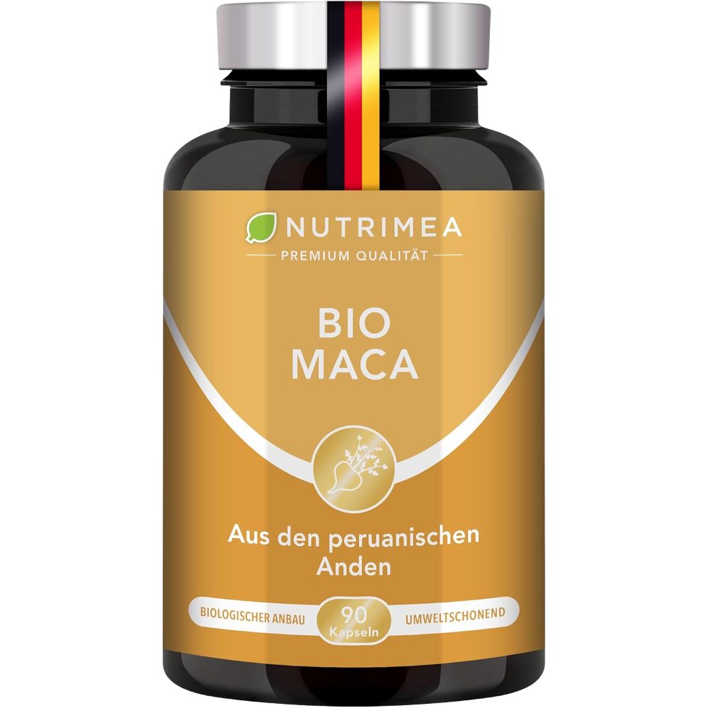 Nutrimea | Bio Maca ein echter Energie-Booster – 90 Kapseln
