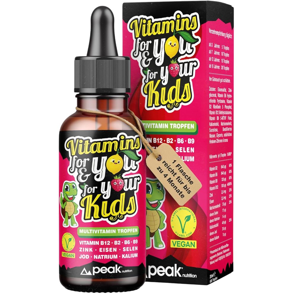 peak nutrition | Vitamins for You and your Kids Multivitamin Tropfen - 20 ml