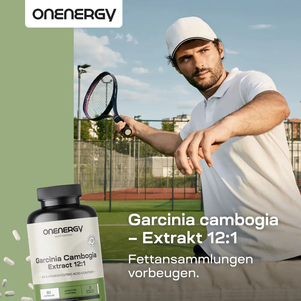 OnEnergy | Garcinia Cambogia – Extrakt 12:1 - 90 Kapseln
