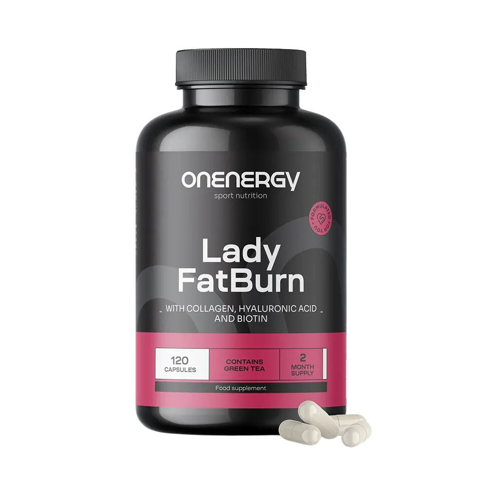 OnEnergy | Lady FatBurn zur Unterstützung der weiblichen Schönheit - 120 Kapseln