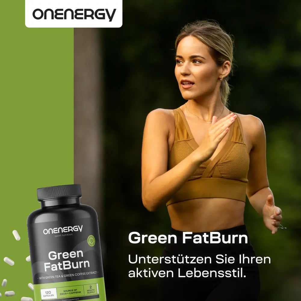 OnEnergy | Green FatBurn mit grünen Tee und grünen Kaffee - 120 Kapseln