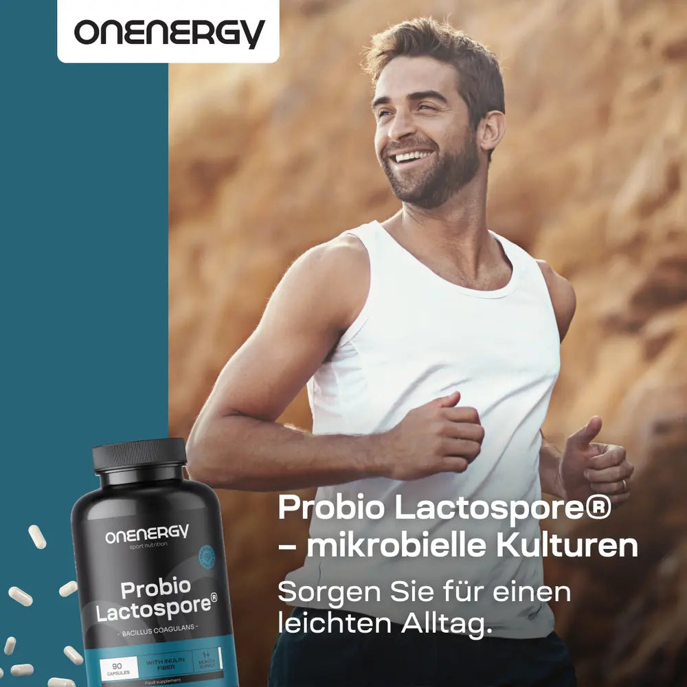 OnEnergy | Probio Lactospore® – mikrobielle Kulturen mit Inulin – 90 Kapseln