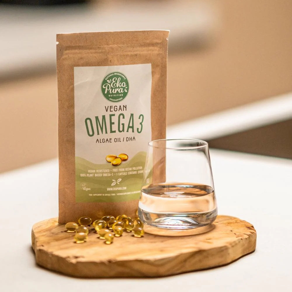 Ekopura Nutrition | Vegan Omega 3 Algenöl - 90 Kapseln
