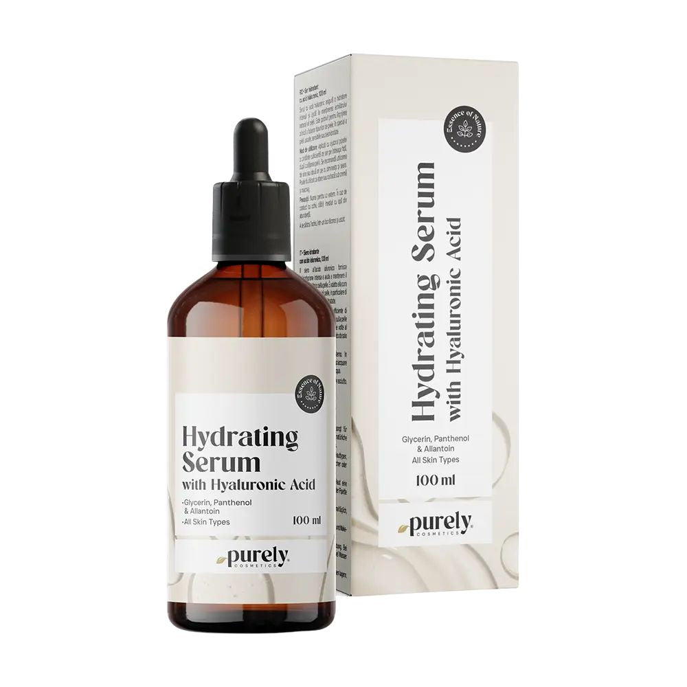 Purely Cosmetics® | Feuchtigkeitsspendendes Serum mit Hyaluronsäure - 100 ml