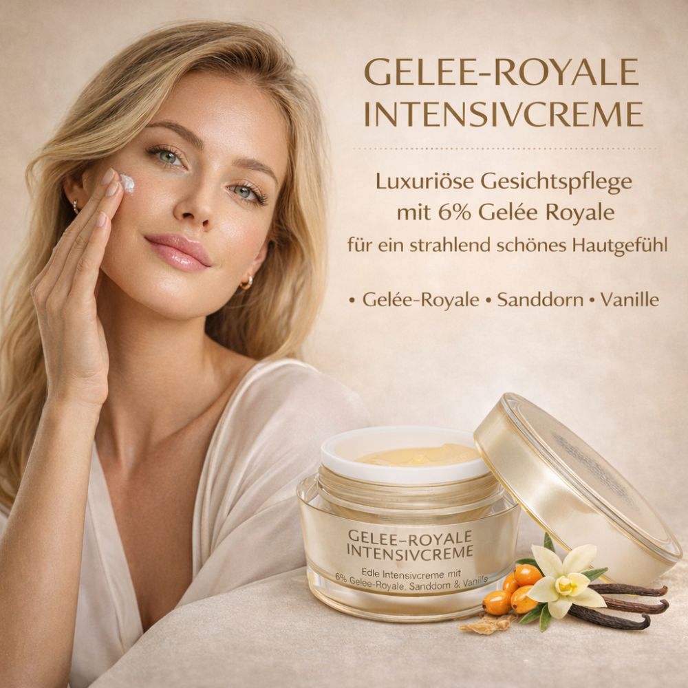 Schloßwald-Bienengut Rose-Royal Gesichtscreme · 50ml – Bild 2