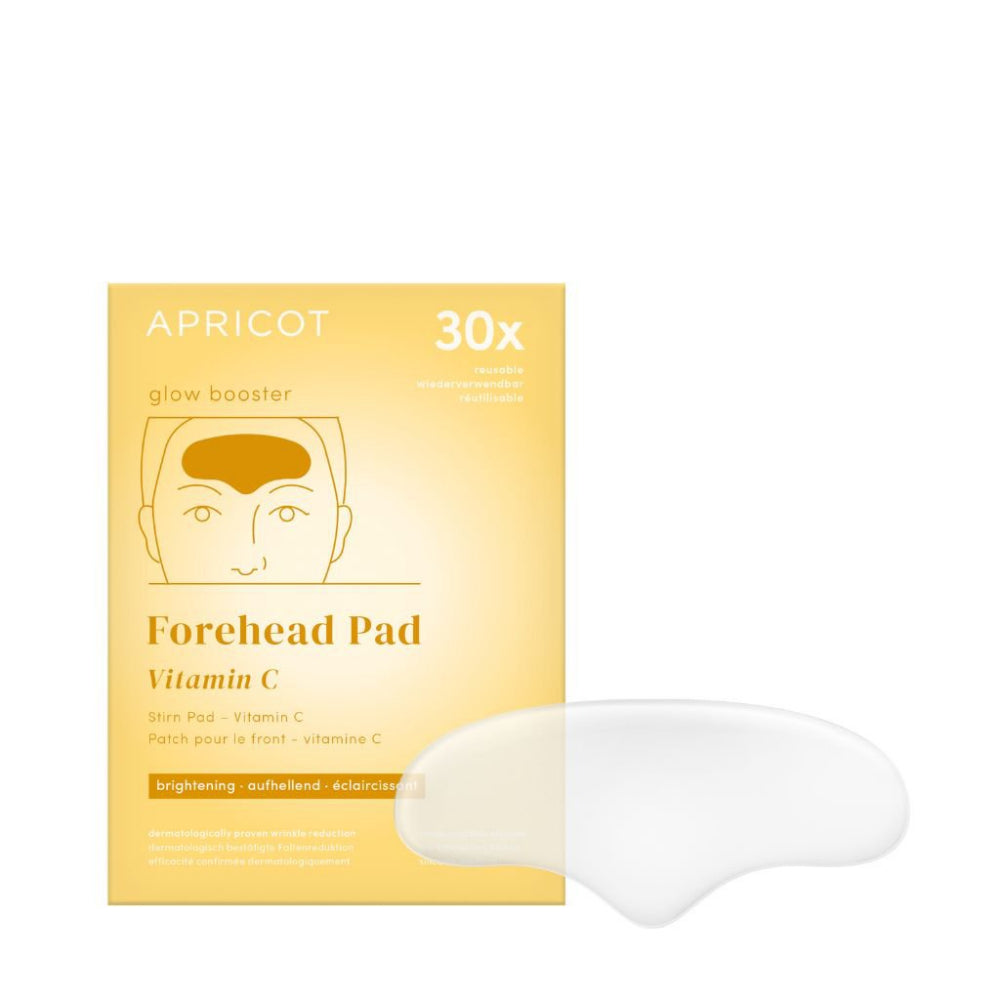 APRICOT I Stirn Pad mit Vitamin C - Wiederverwendbar - 30 Behandlungen