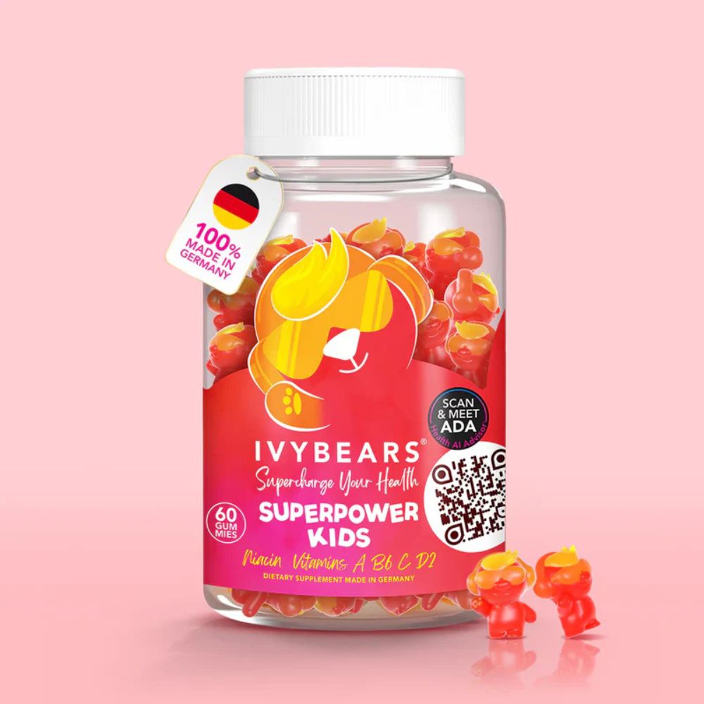 IvyBears | Superpower Kids - Multivitamine mit Beerengeschmack