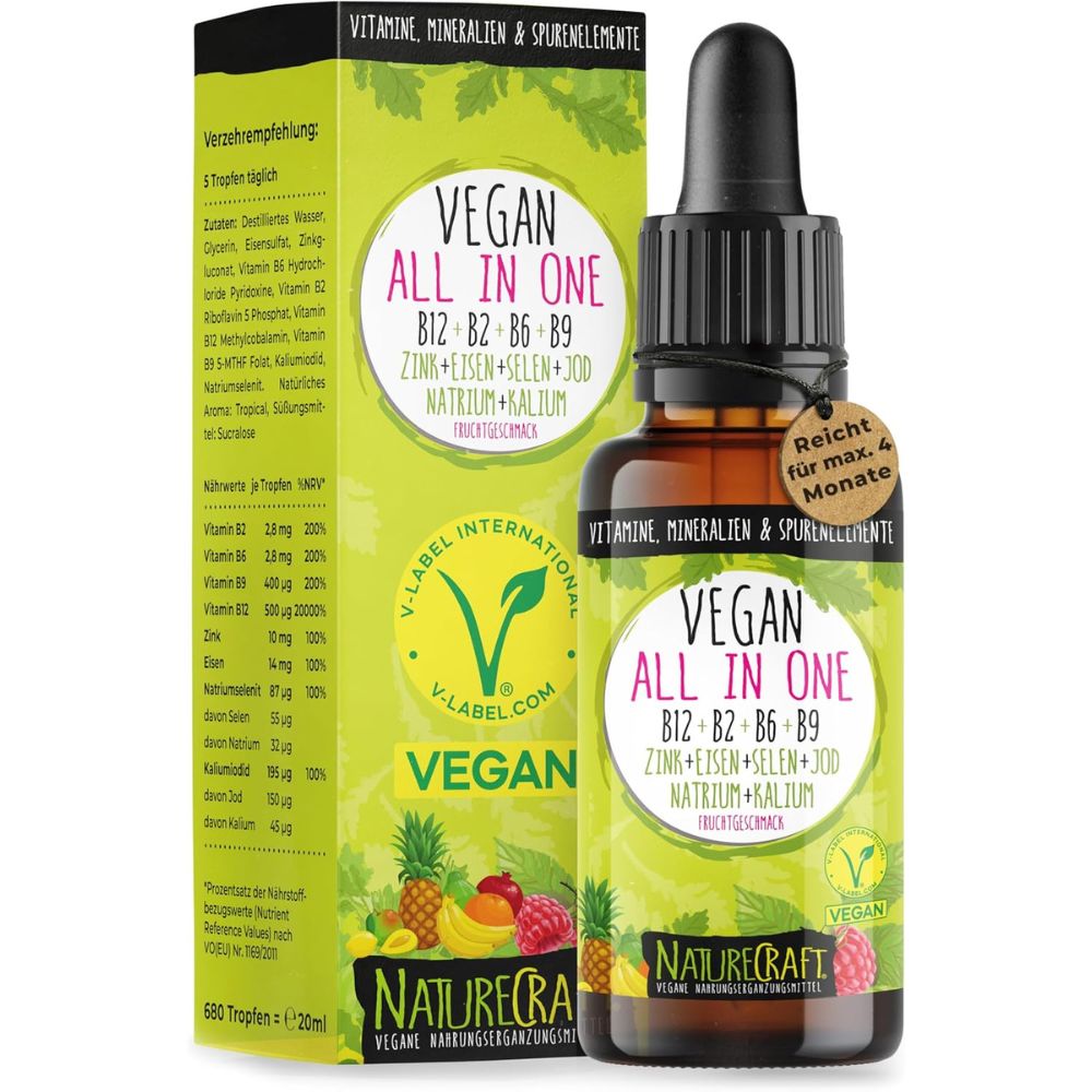 NatureCraft | Vegan All-in-One Tropfen - 20ml - NEUHEIT