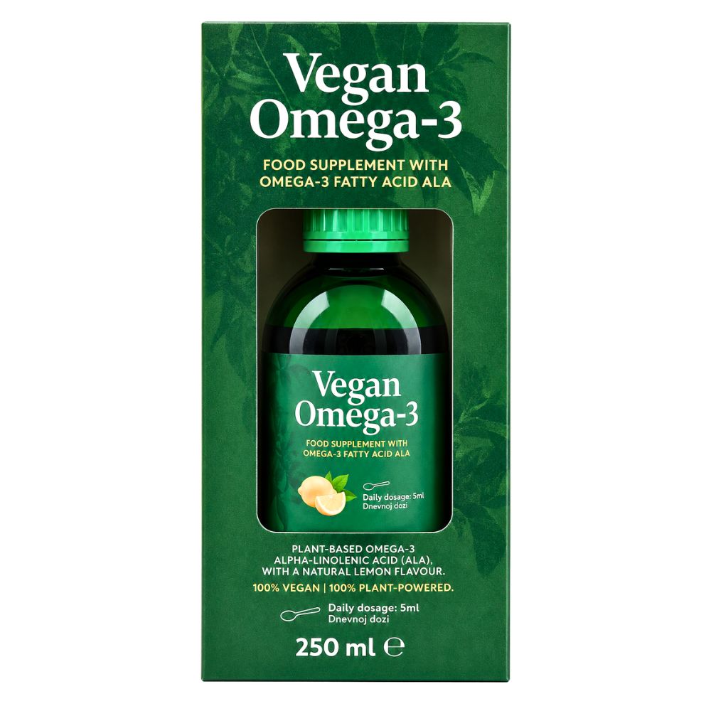 Jonelia | Vegan Omega-3 Öl mit natürlichem Zitronengeschmack – 250 ml