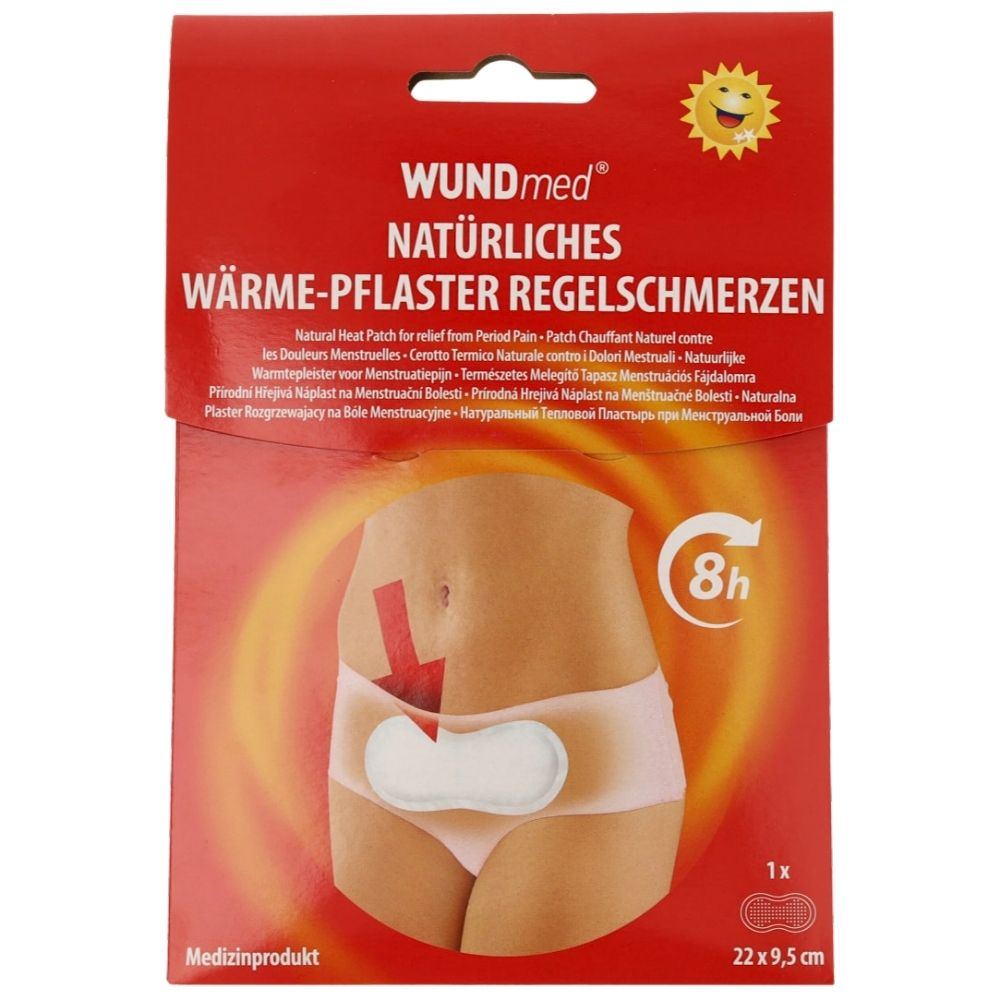 WUNDmed | Wärme Pflaster für Regelschmerzen 22x9cm - 1 Stück