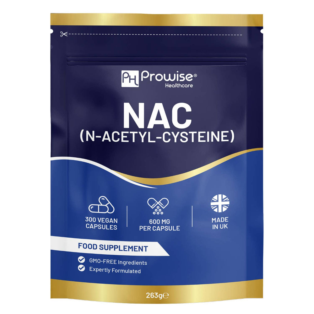 Prowise Healthcare Vegan N-Acetyl-Cystein (NAC) 600 mg · 300 Kapseln