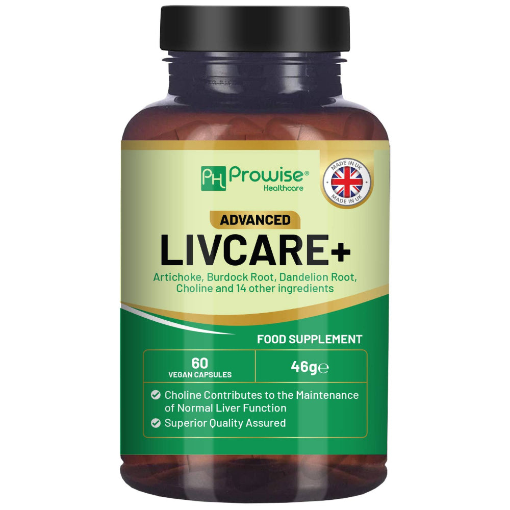 Prowise Healthcare Advanced Livcare+ Leberreinigung & Detox · 60 Kapseln
