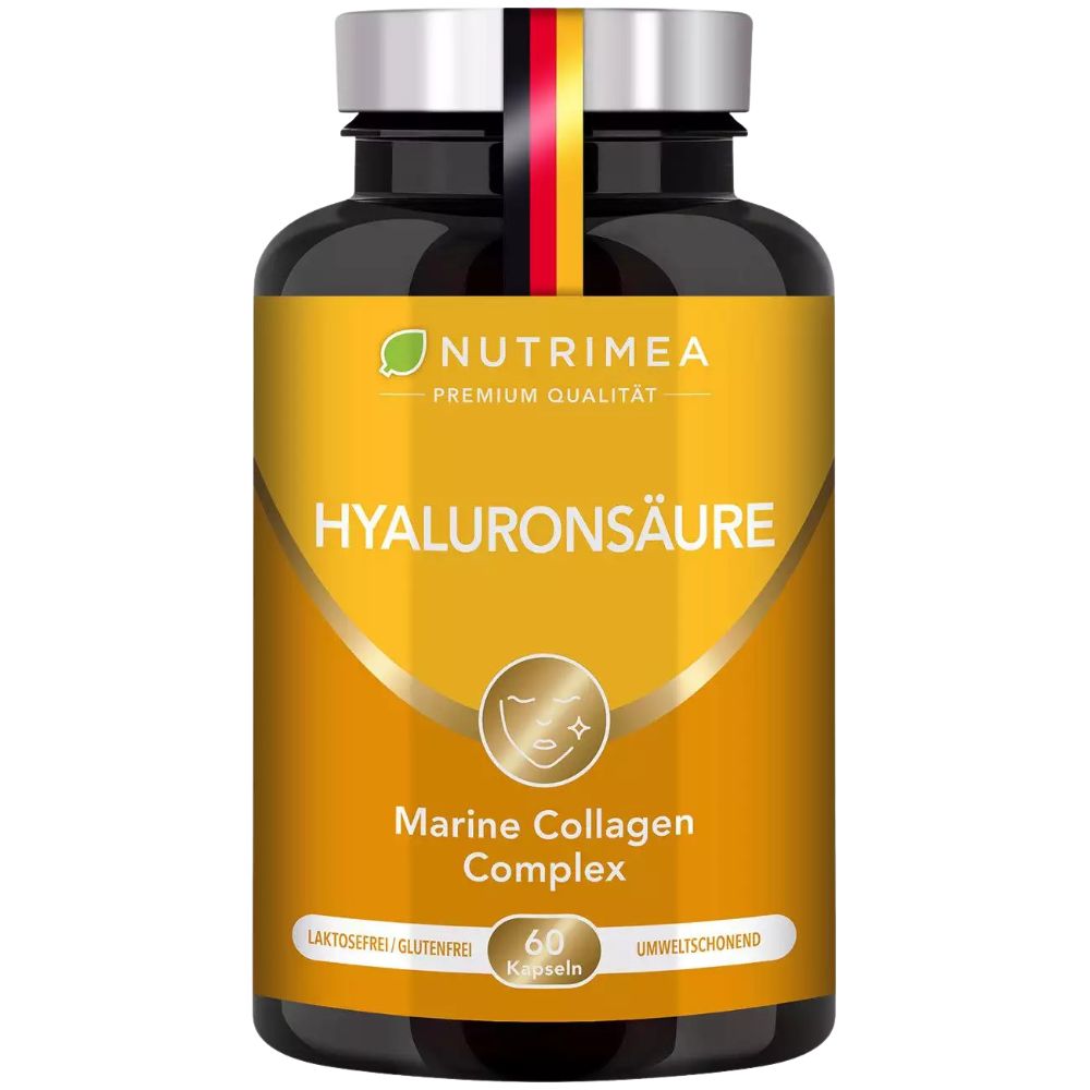 Nutrimea | Hyaluronsäure - 4in1 Premium Hyaluron - 60 Kapseln