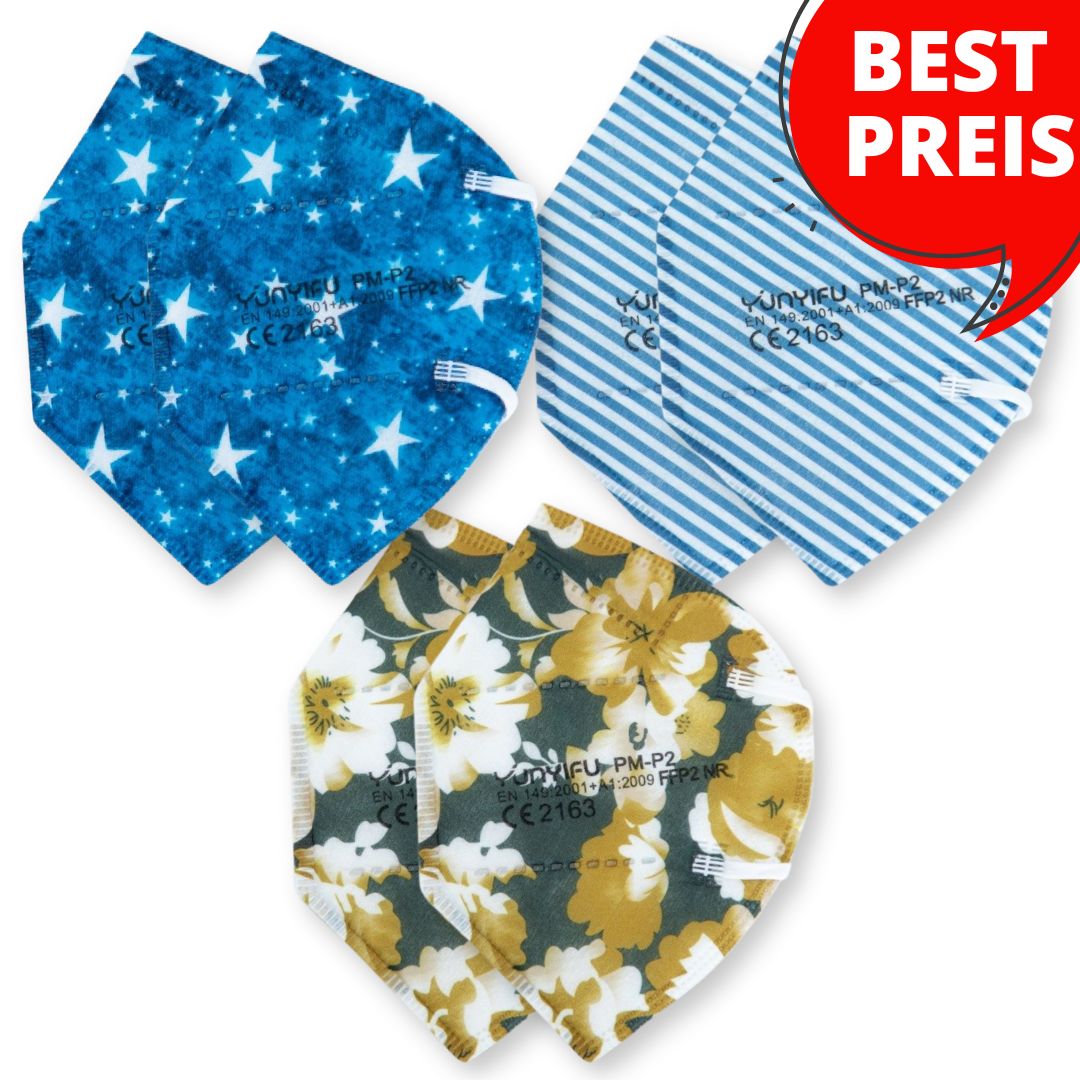 FFP2 Gemustert / Weihnachten