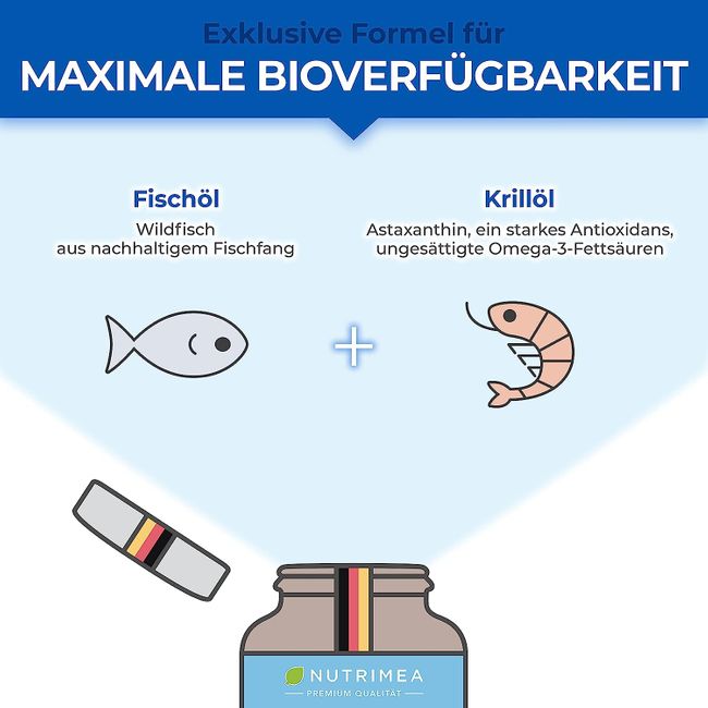 Nutrimea | Omega 3 60 Kapseln