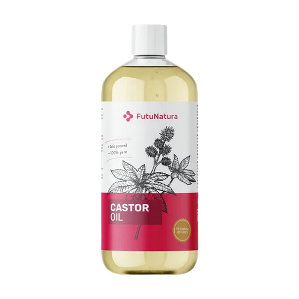 FutuNatura | 100 % Rizinusöl zur Haar- und Kopfhautpflege - 500 ml