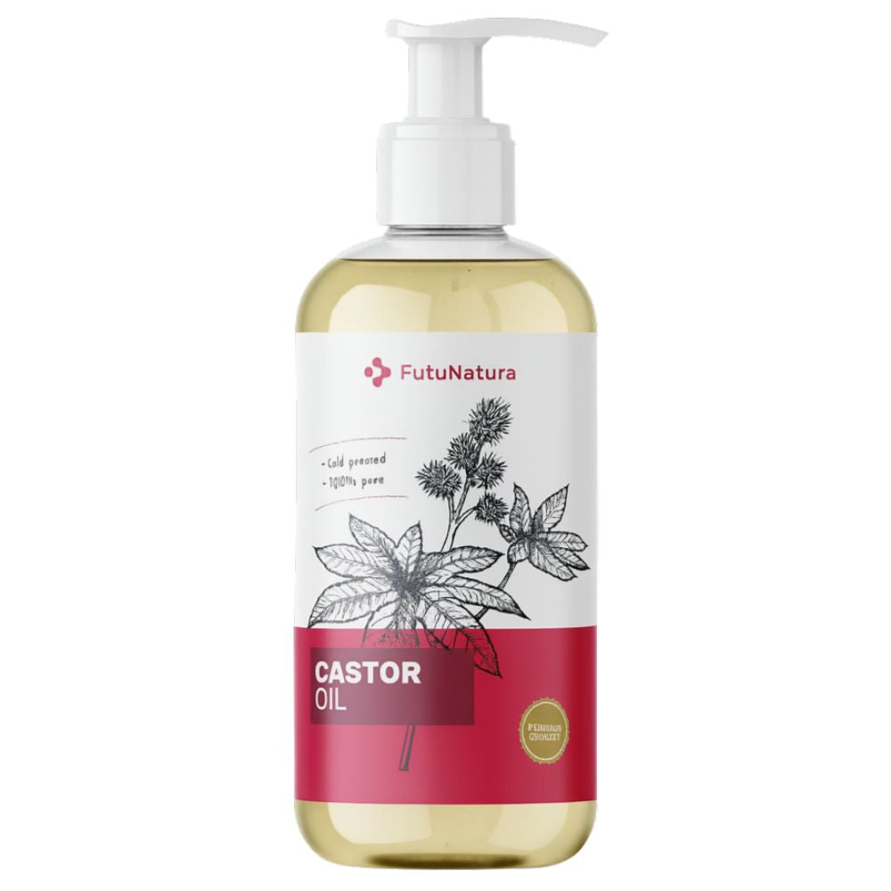 FutuNatura | 100 % Rizinusöl mit Dosierspender - 300 ml