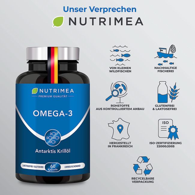 Nutrimea | Omega 3 60 Kapseln