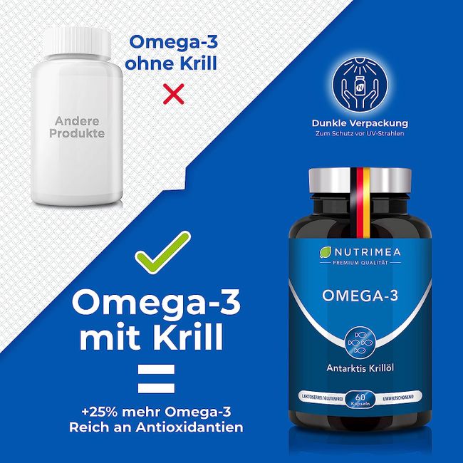 Nutrimea | Omega 3 60 Kapseln