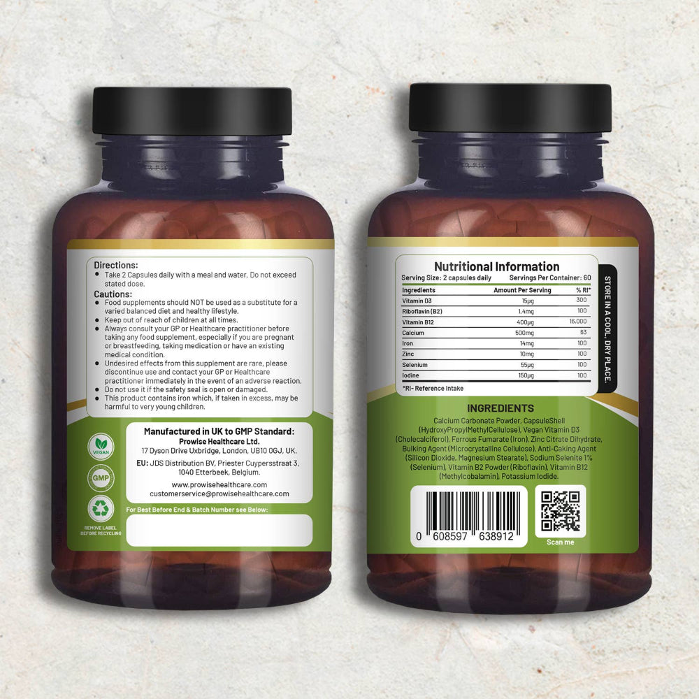 Prowise Healthcare | Vegan Vital Multivitamine - 120 Kapseln