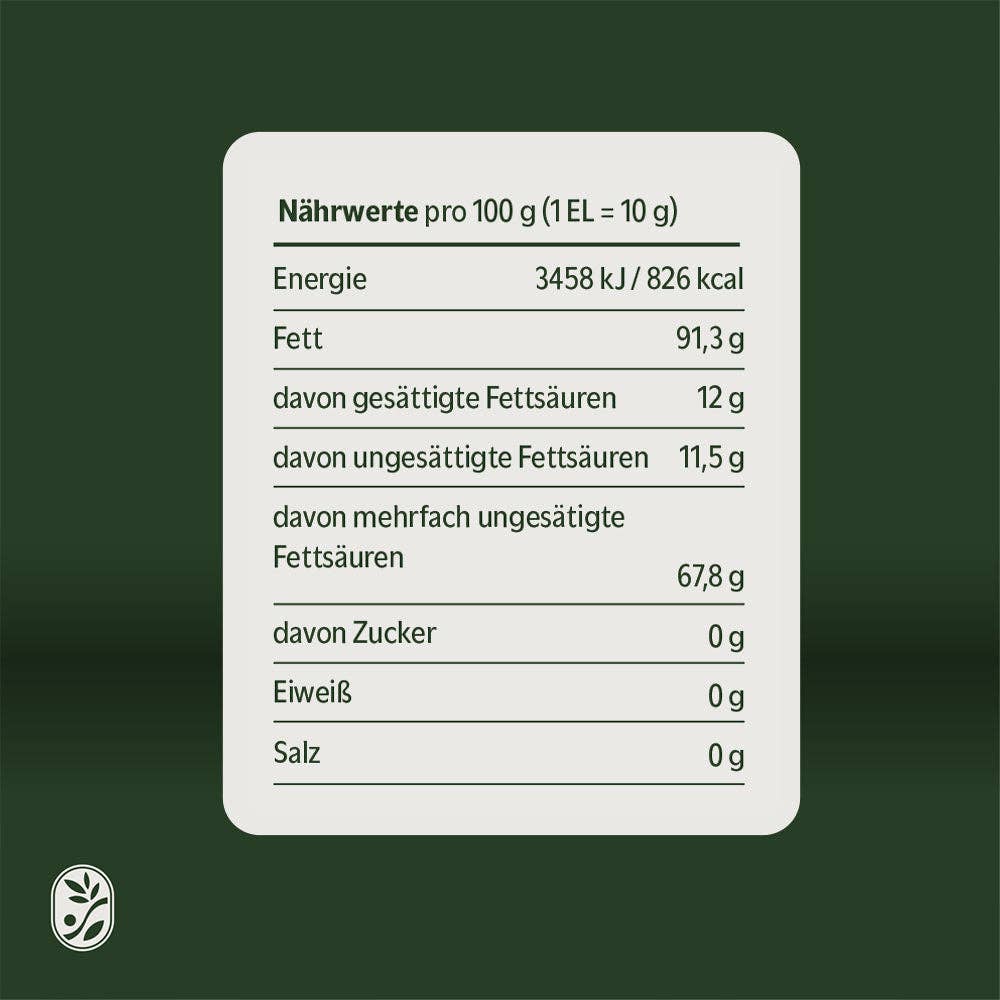Nedura BIO Schwarzkümmelöl - Ungefiltert - 250 / 500 ml