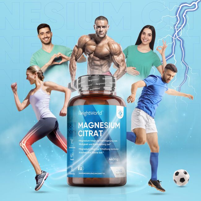 WeightWorld Magnesiumcitrat NEU