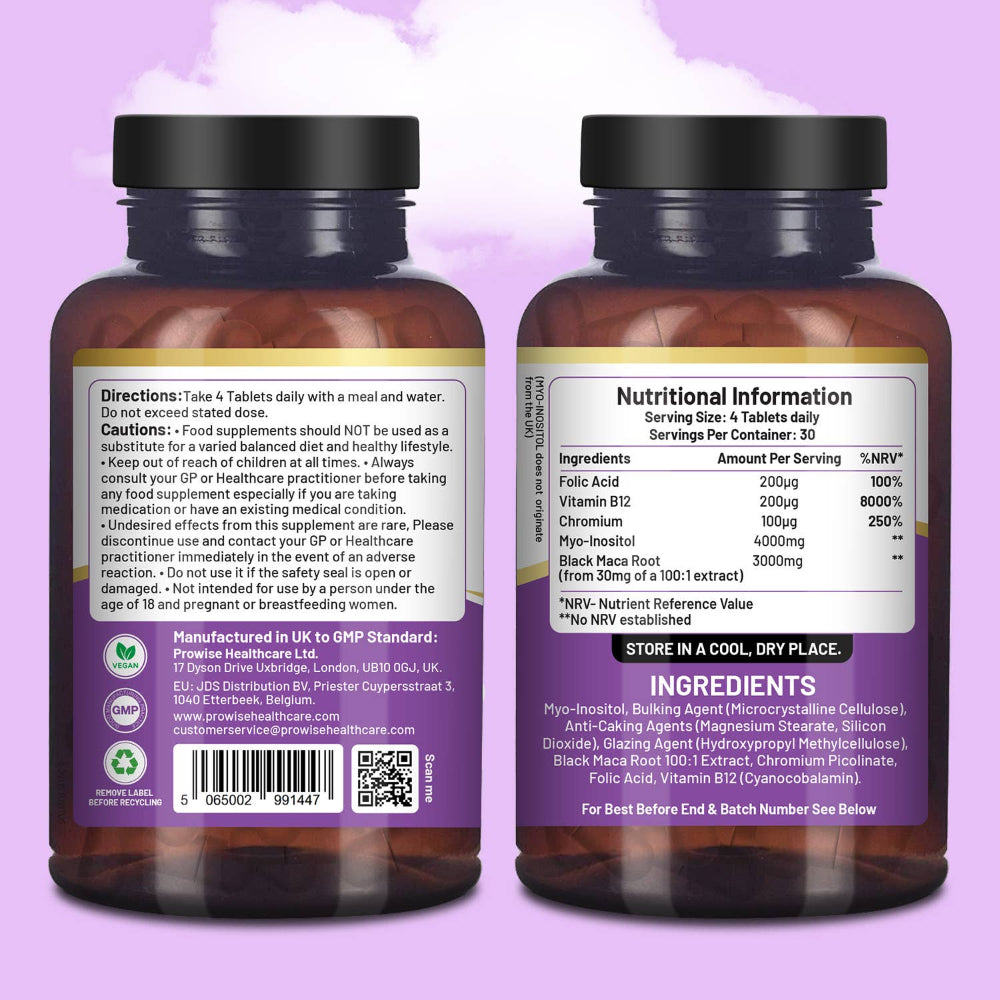 Prowise Healthcare | Myo-Inositol Komplex 7000 mg - 120 vegane Tabletten