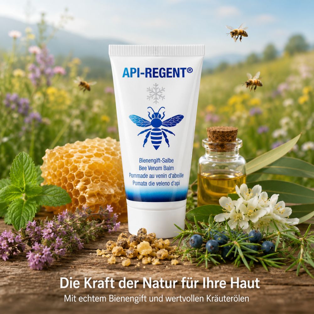 Schloßwald-Bienengut | API-REGENT Bienengift-Salbe - 50ml - ICE Edition KÜHLEND