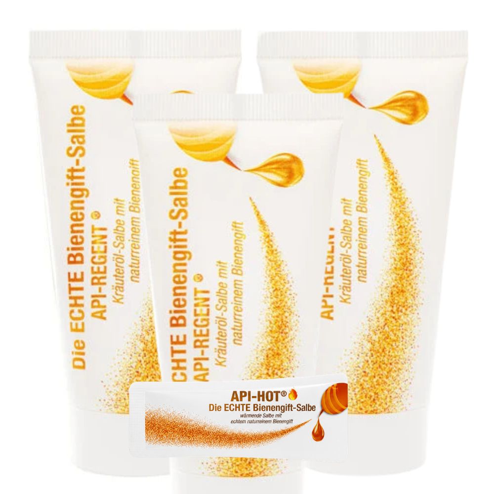 Schloßwald-Bienengut API-REGENT Bienengift-Salbe 50 ml + Gratis Probe