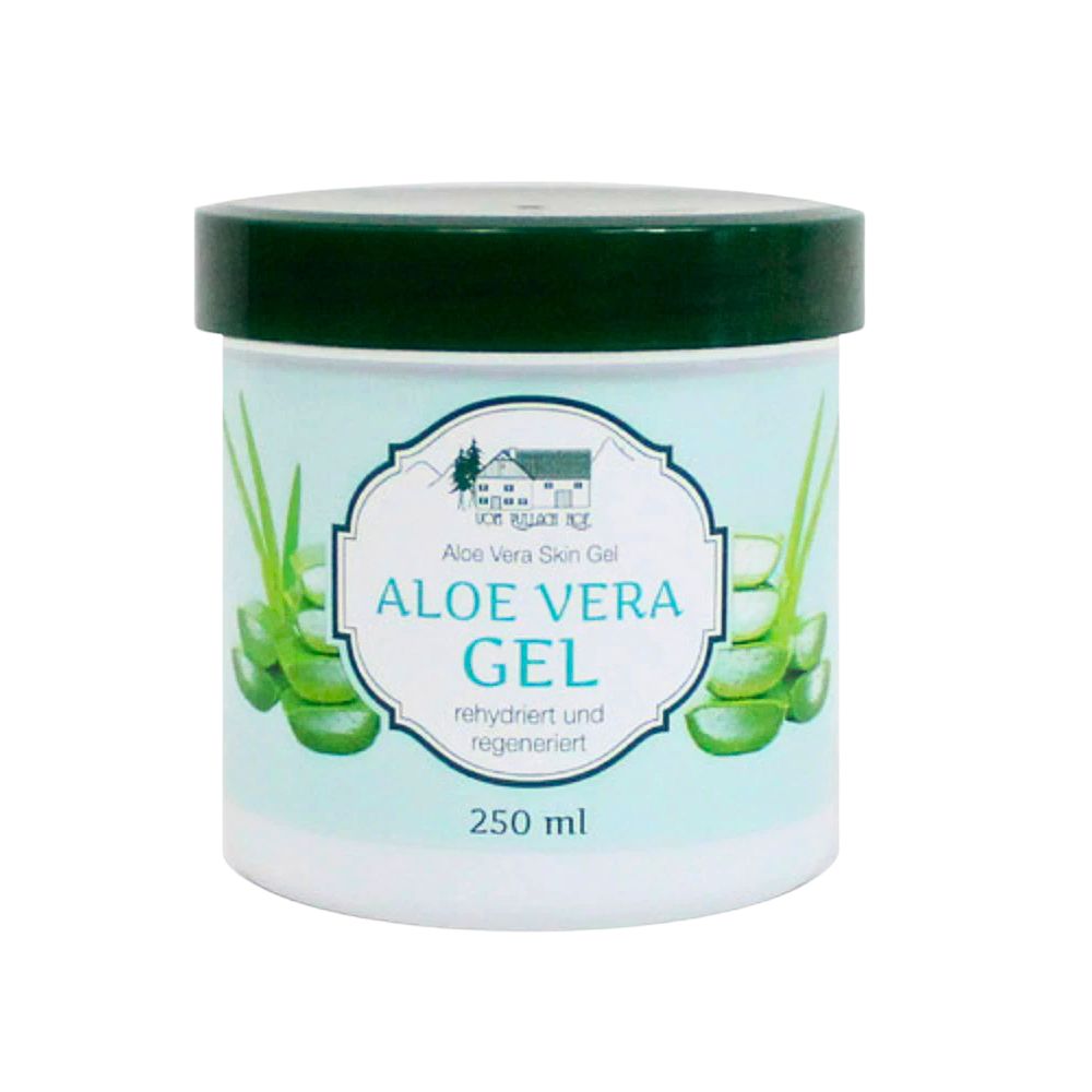 Vom Pullach Hof | Aloe Vera Gel Feuchtigkeitsspendendes Hautpflegegel mit Aloe Barbadensis -  250ml