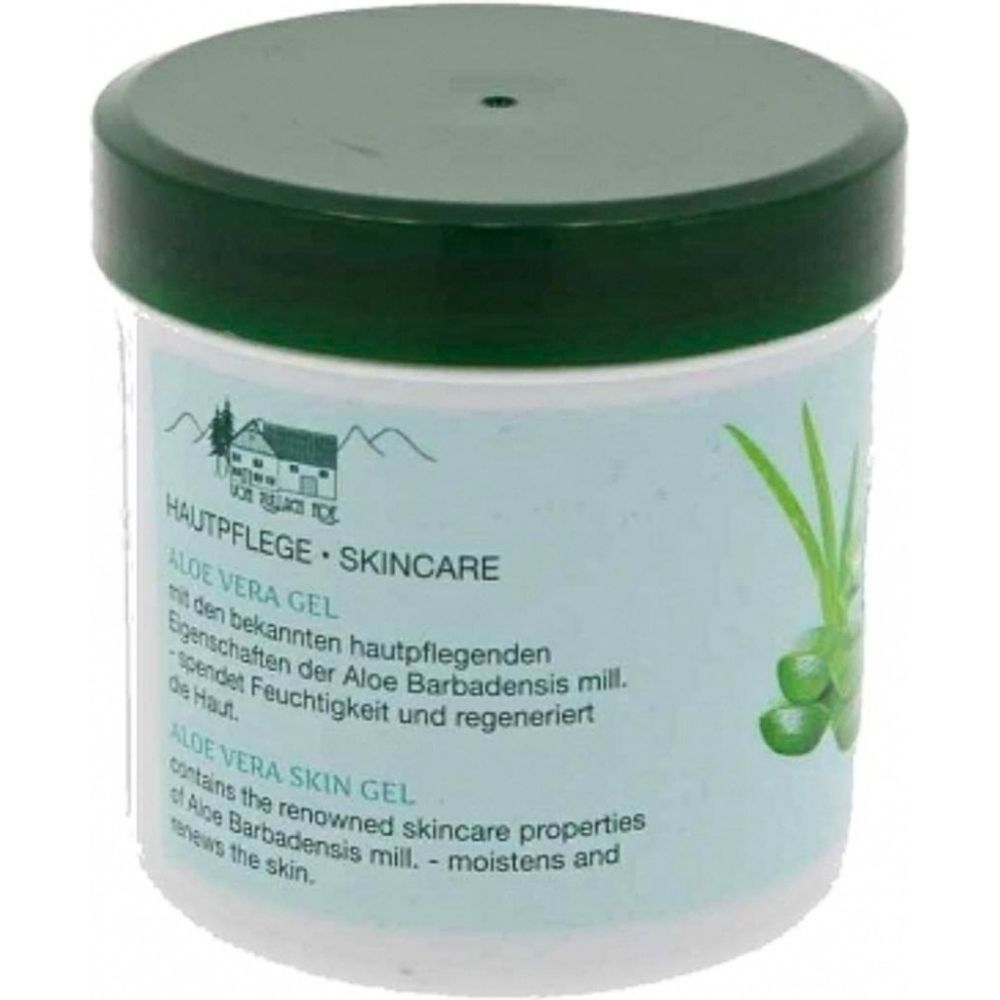 Vom Pullach Hof | Aloe Vera Gel Feuchtigkeitsspendendes Hautpflegegel mit Aloe Barbadensis -  250ml