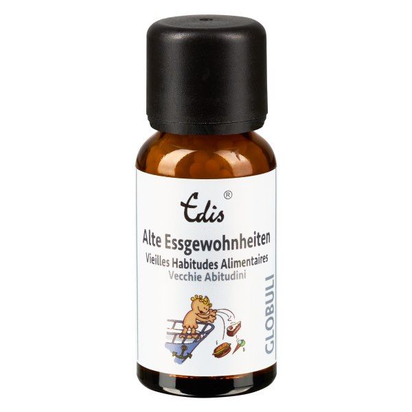 Edis | Alte Essgewohnheiten Bio Bachblüten Globuli