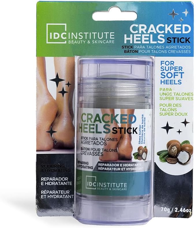 Idc Institute | Pflegestift mit Sheabutter für rissige Fersen - 70 g