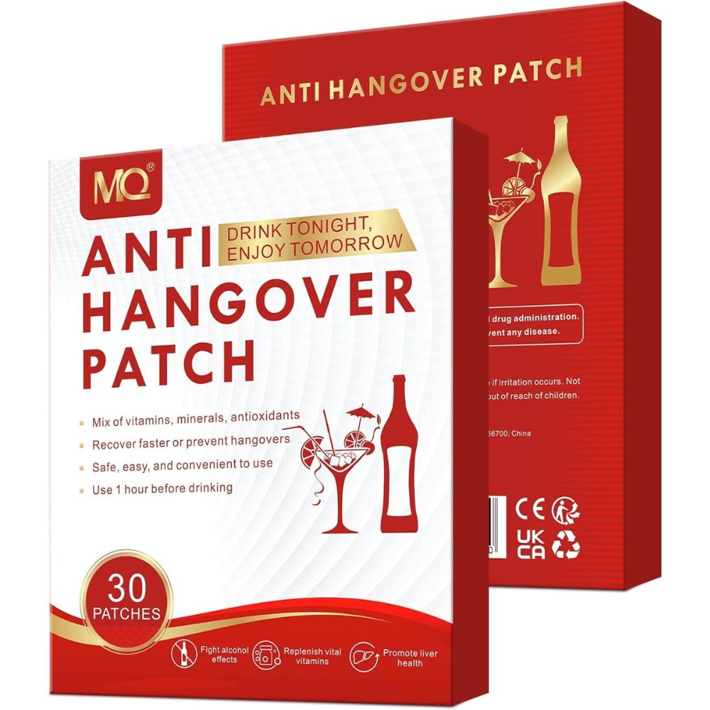 MQ | Anti Hangover Regenerationspflaster mit Vitaminen - 30 Stück