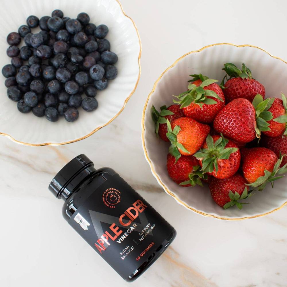 Puls Nutrition | Apfelessig für Stoffwechselunterstützung - 40 Gummibärchen