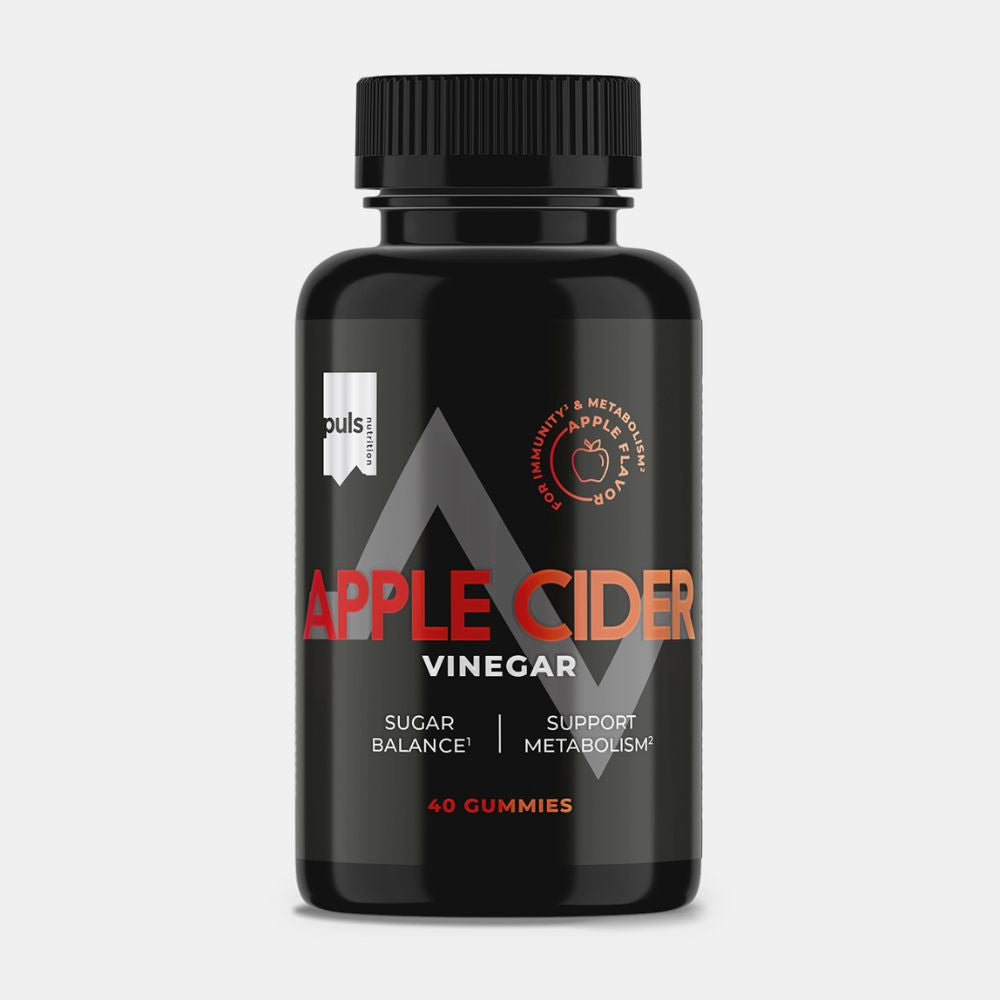 Puls Nutrition | Apfelessig für Stoffwechselunterstützung - 40 Gummibärchen