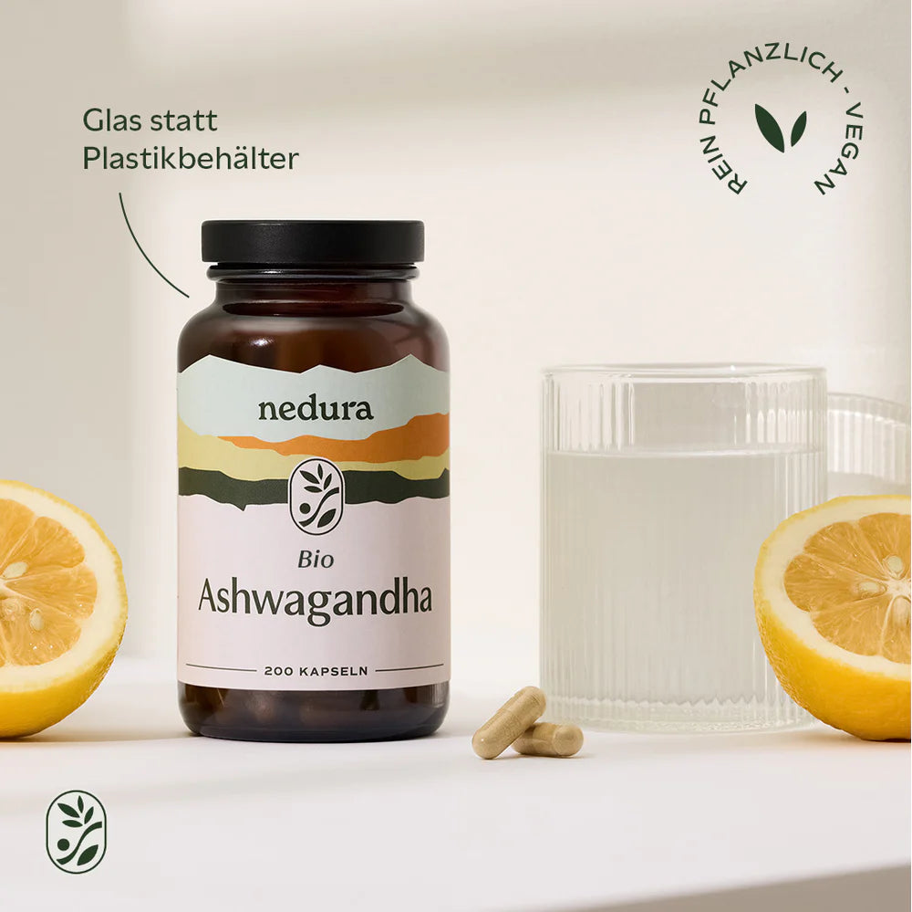 Nedura BIO Ashwagandha – 200 Kapseln