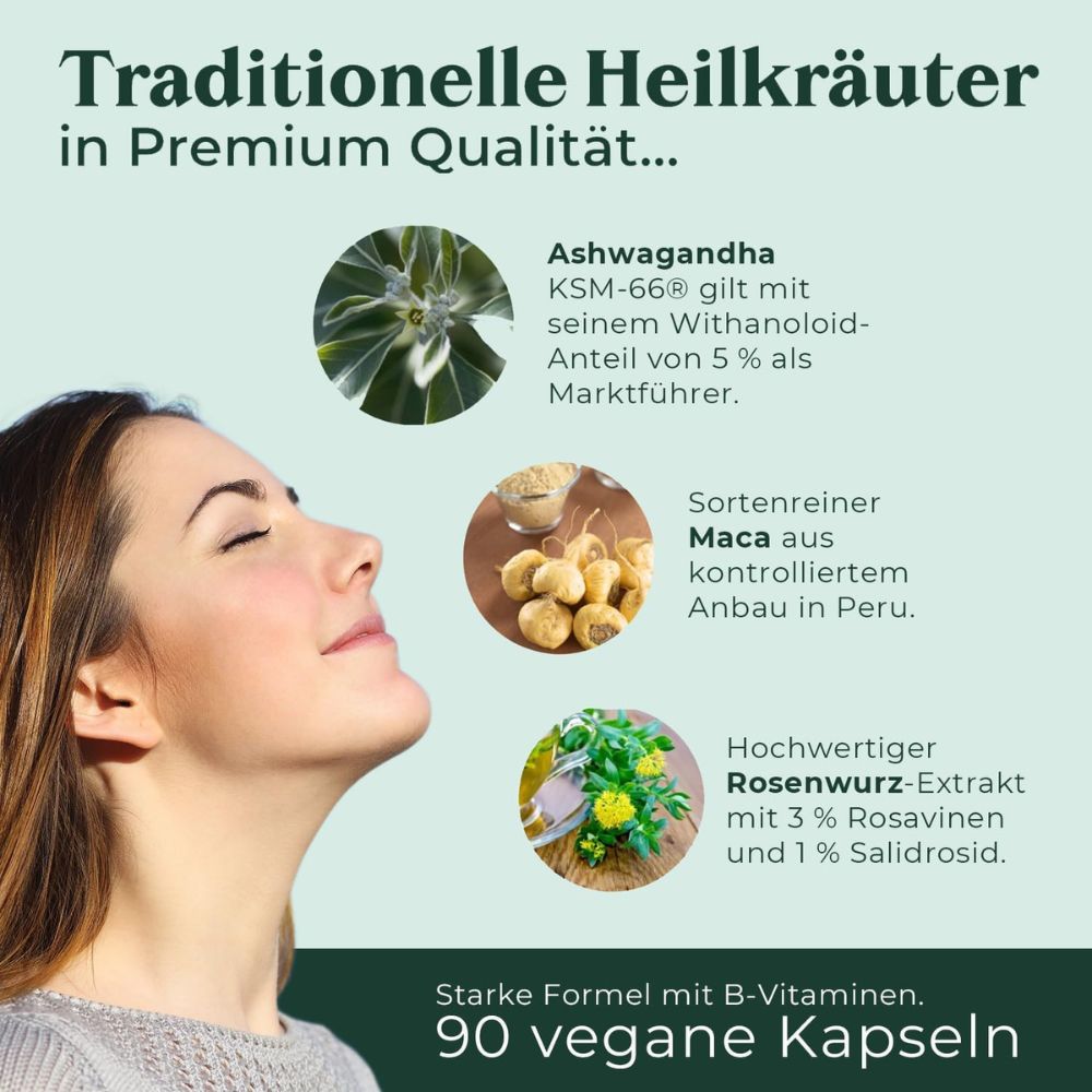 Cosphera | Ashwagandha+ Kapseln - 90 Kapseln